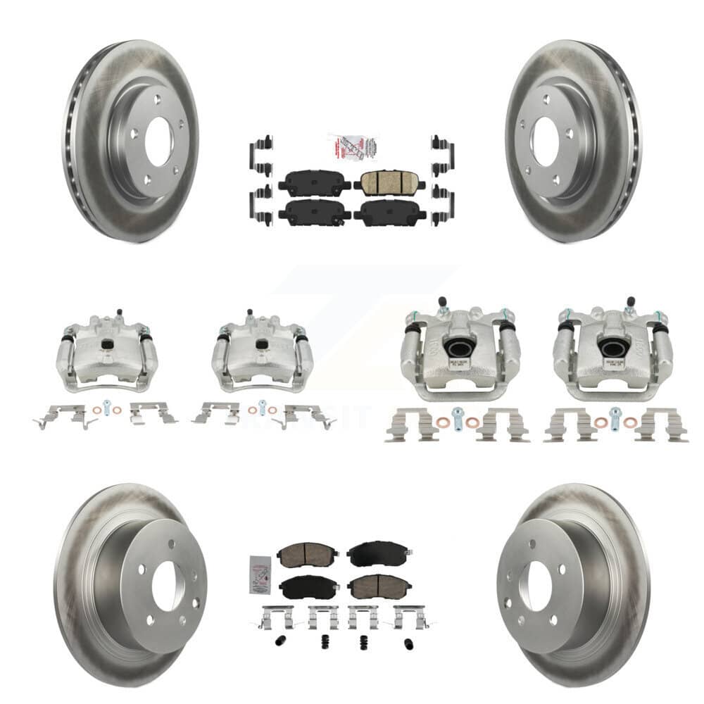 Transit Auto - KCG-102573N - Front and Rear Disc Brake Kits