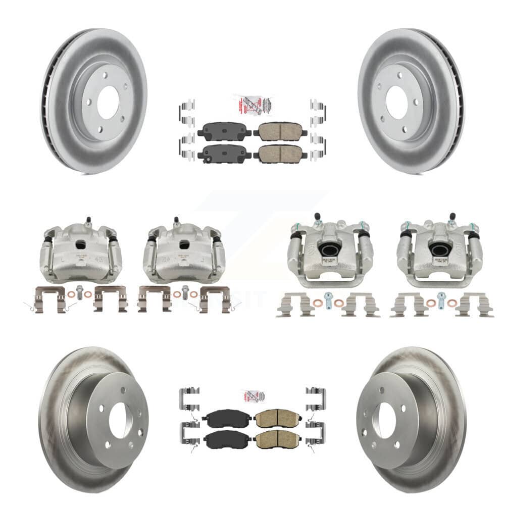 Transit Auto - KCG-102583N - Front and Rear Disc Brake Kits