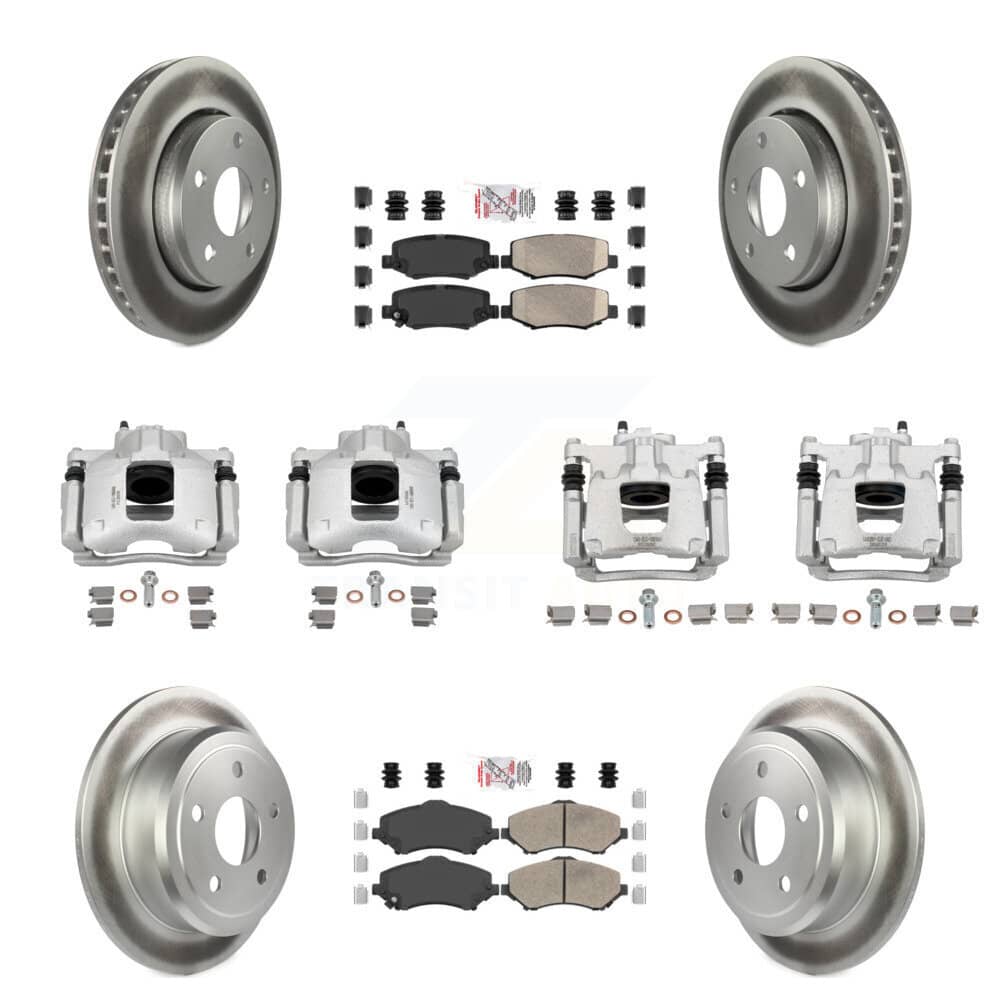 Transit Auto - KCG-102587N - Front and Rear Disc Brake Kits