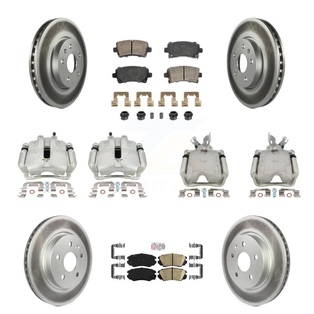 Transit Auto - KCG-102838N - Front and Rear Disc Brake Kits
