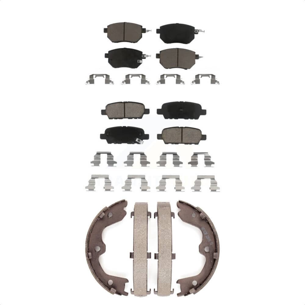 Transit Auto - KCN-100002 - Front and Rear Disc Brake Pad Kits