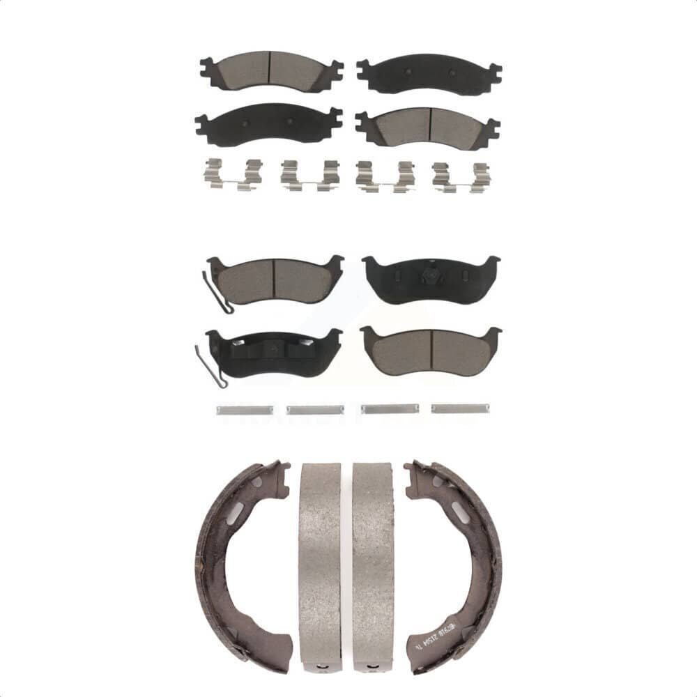 Transit Auto - KCN-100067 - Front and Rear Disc Brake Pad Kits