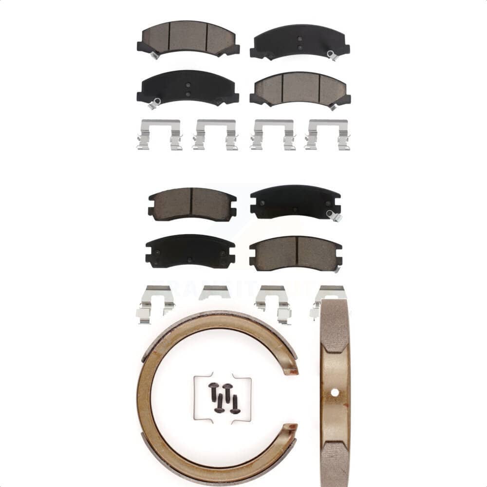 Transit Auto - KCN-100135 - Front and Rear Disc Brake Pad Kits