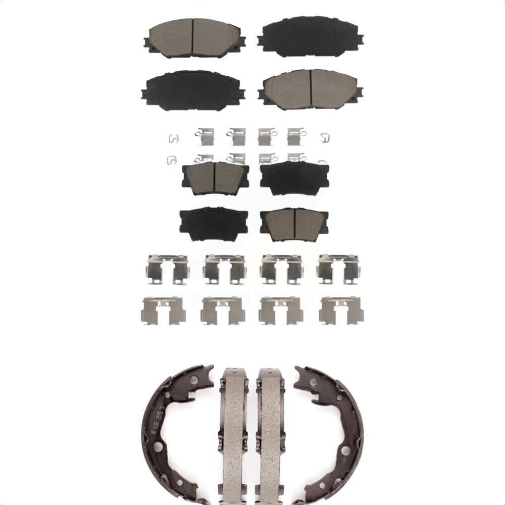 Transit Auto - KCN-100296 - Front and Rear Disc Brake Pad Kits