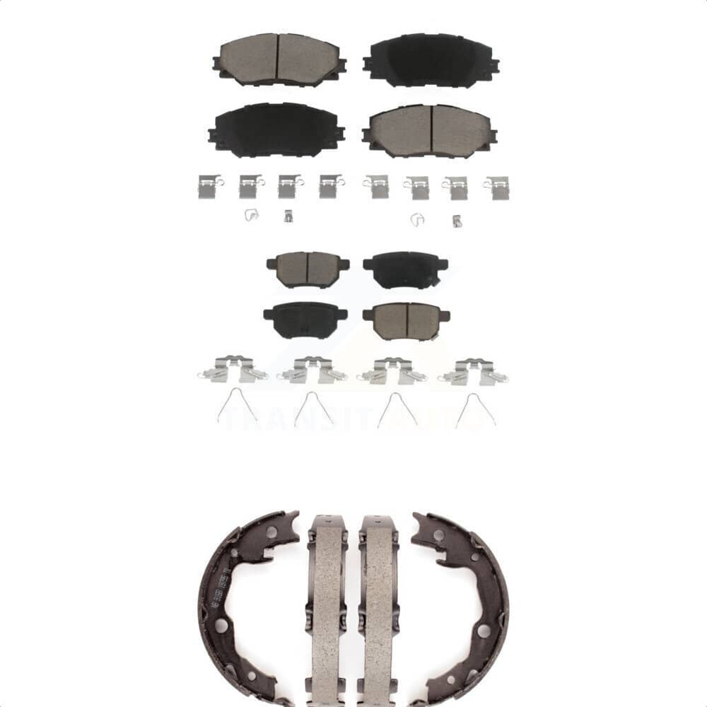 Transit Auto - KCN-100298 - Front and Rear Disc Brake Pad Kits