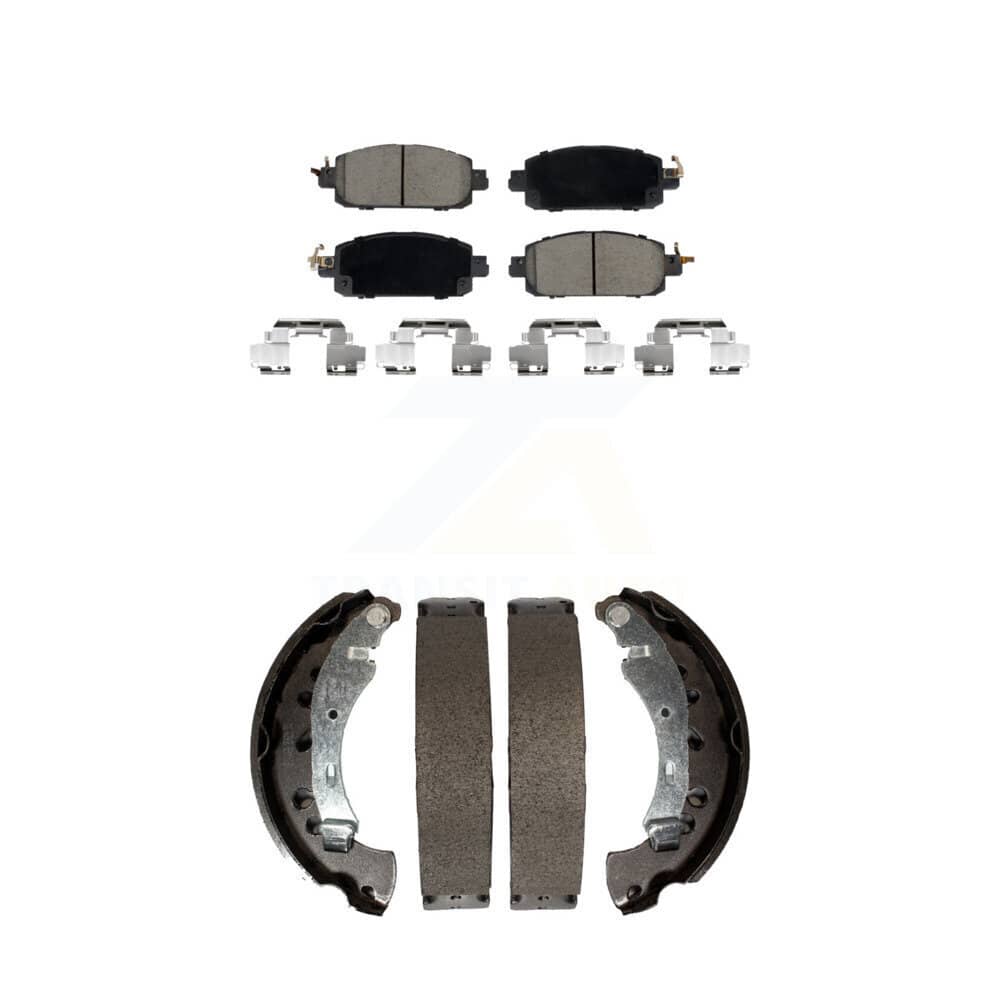 Transit Auto - KCN-100797 - Front and Rear Disc Brake Pad Kits