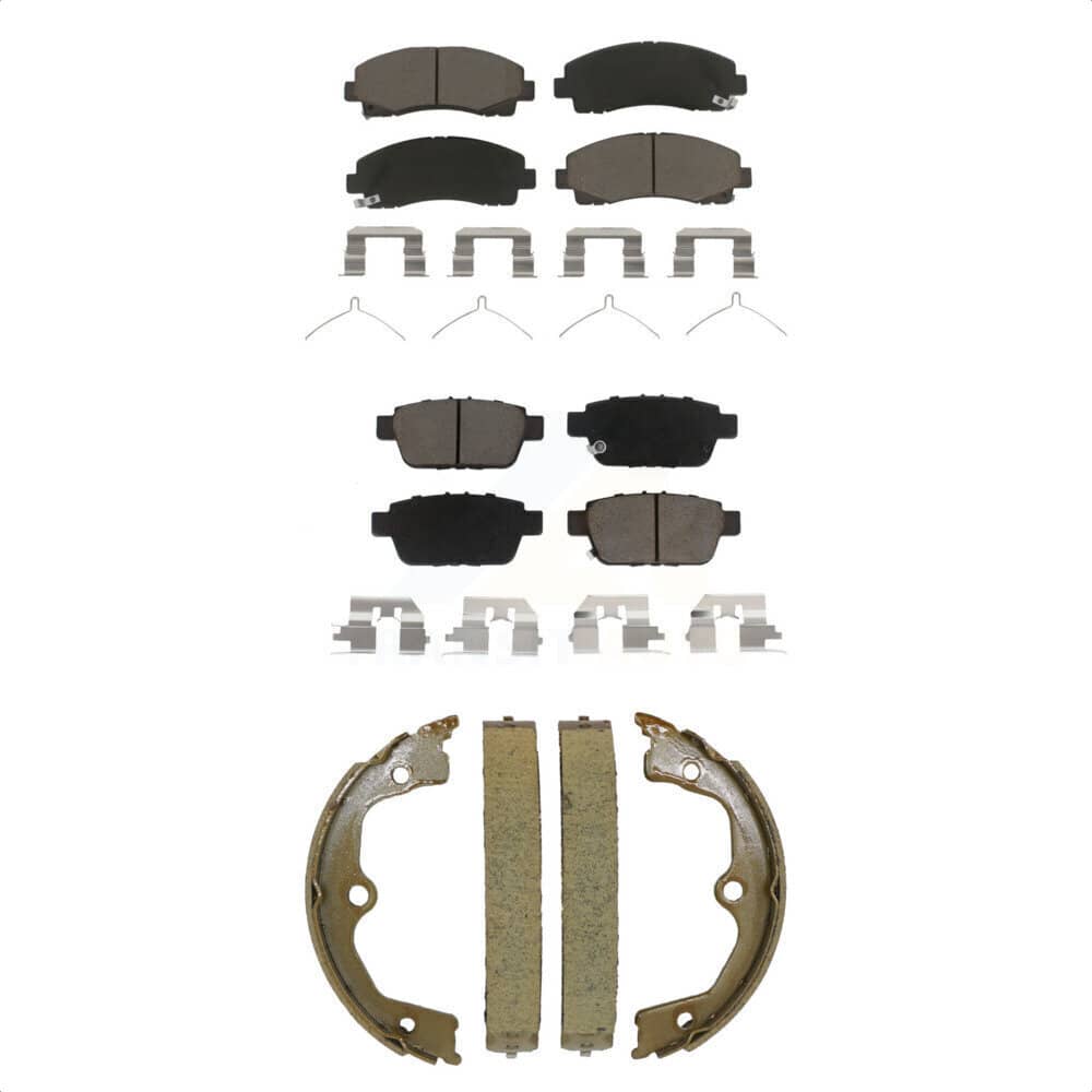 Transit Auto - KCN-100806 - Front and Rear Disc Brake Pad Kits