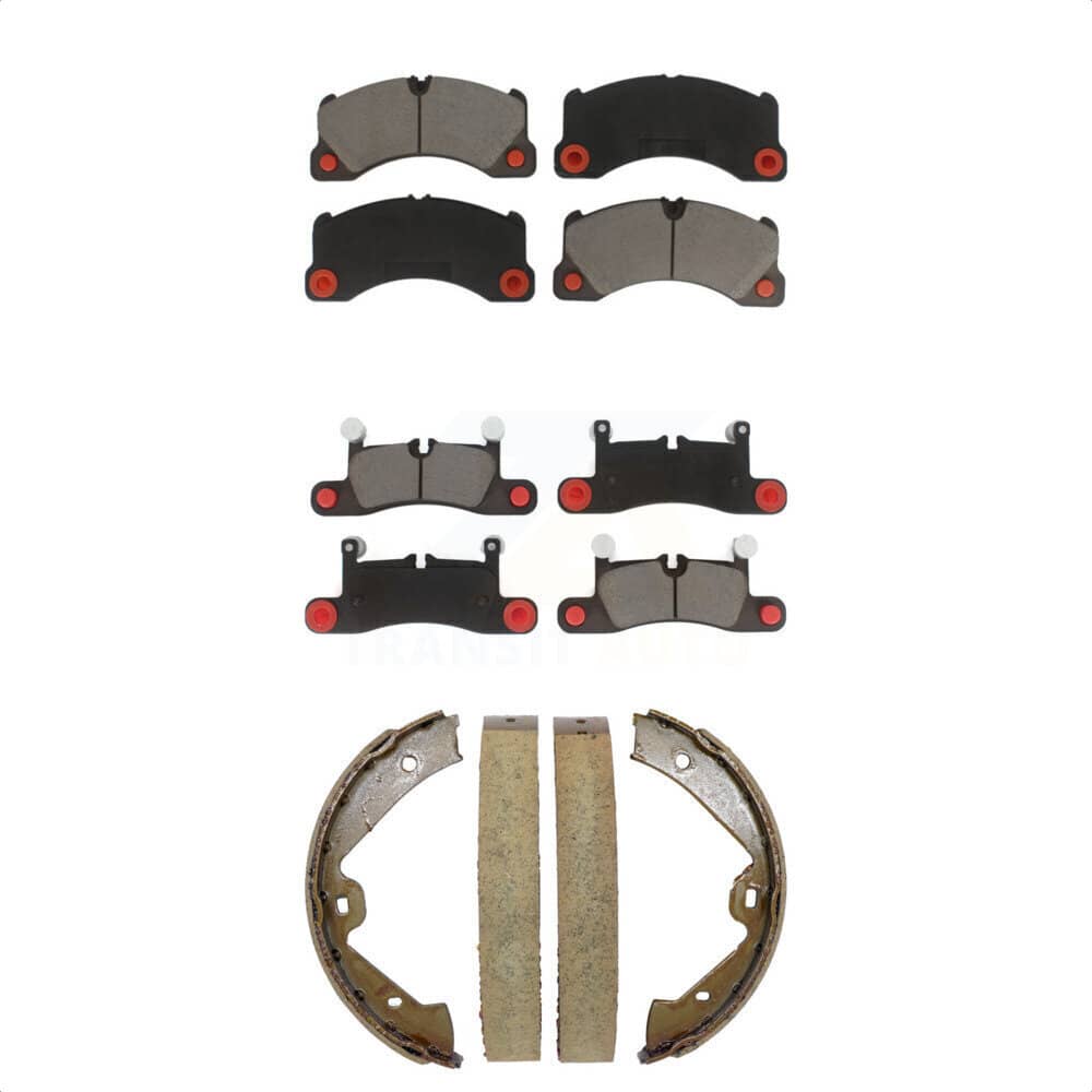 Transit Auto - KCN-100809 - Front and Rear Disc Brake Pad Kits