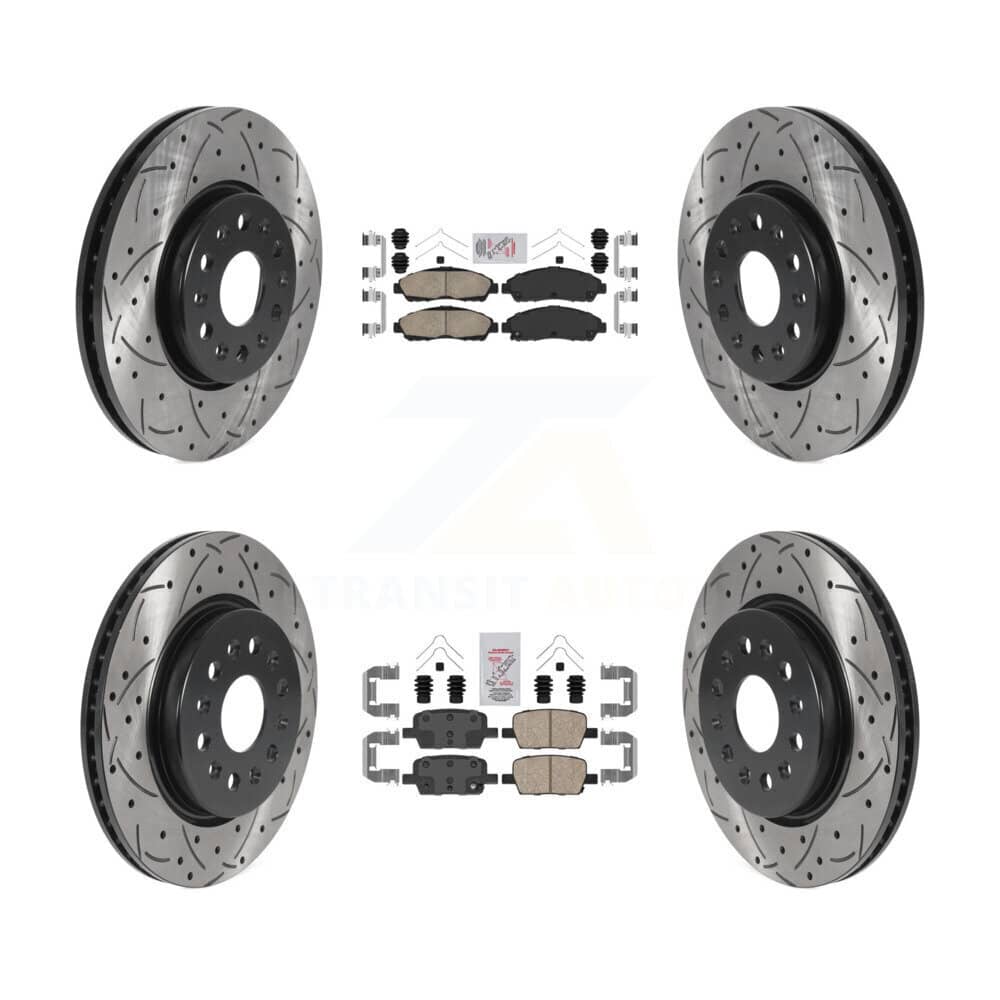 Transit Auto - KDA-100588 - Front and Rear Disc Brake Kits