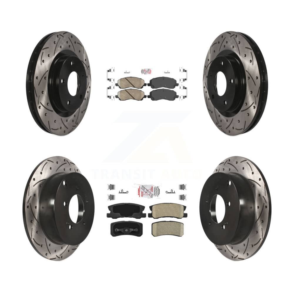 Transit Auto - KDA-100677 - Front and Rear Disc Brake Kits
