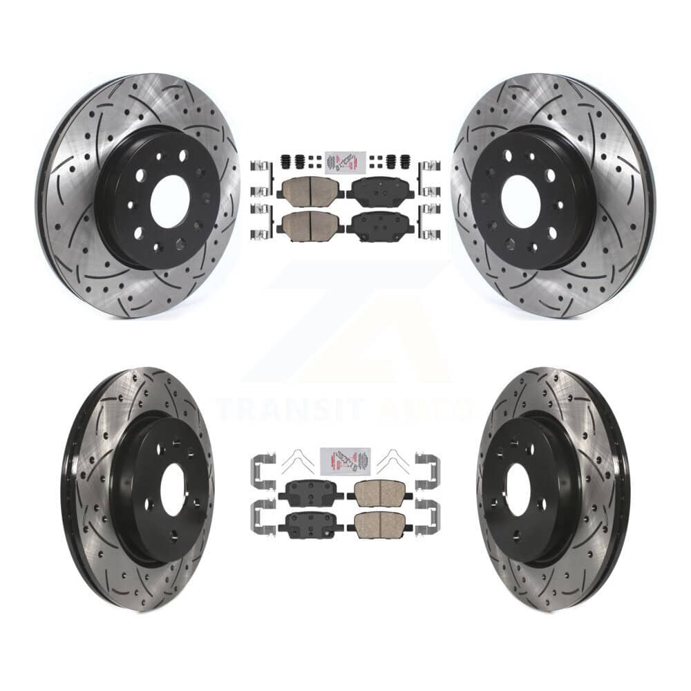 Transit Auto - KDA-100687 - Front and Rear Disc Brake Kits