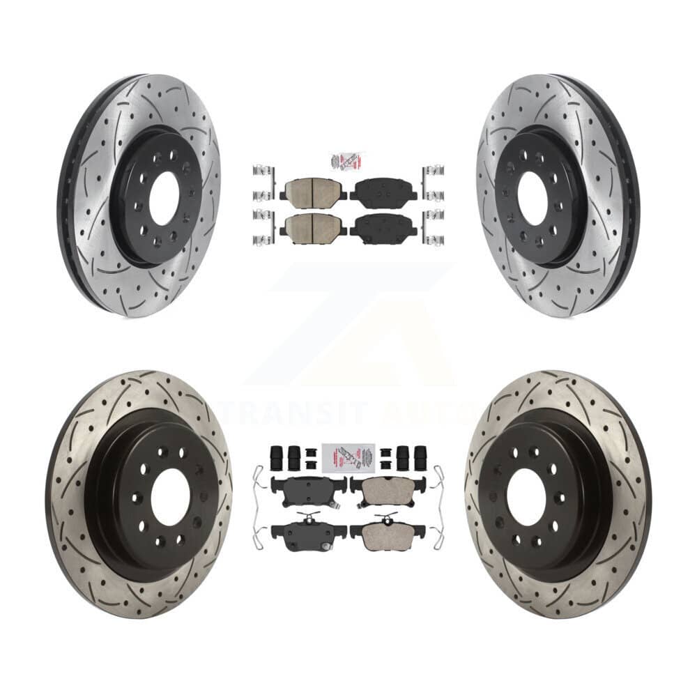 Transit Auto - KDA-100703 - Front and Rear Disc Brake Kits