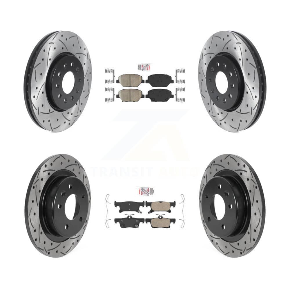 Transit Auto - KDA-100706 - Front and Rear Disc Brake Kits