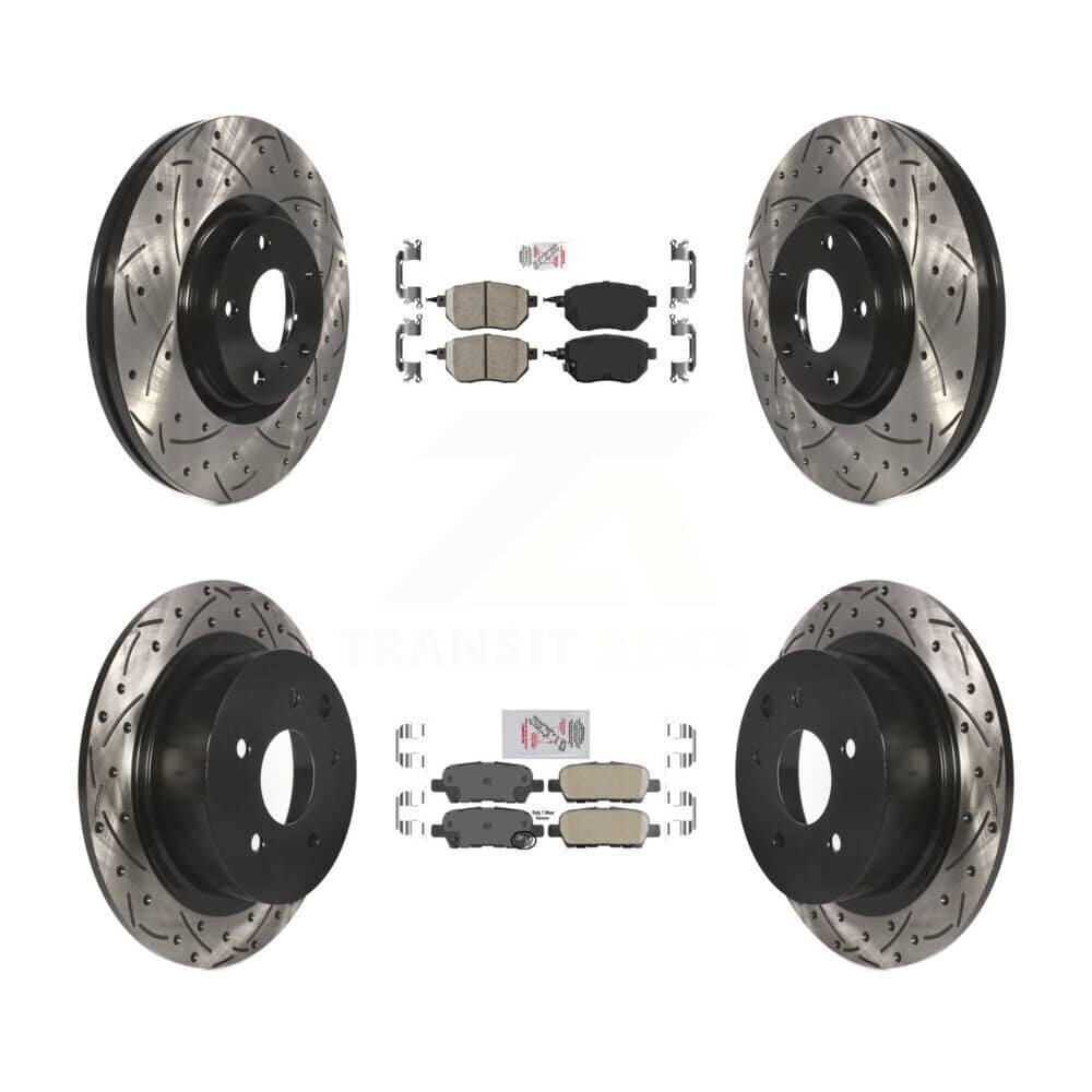 Transit Auto - KDA-100746 - Front and Rear Disc Brake Kits