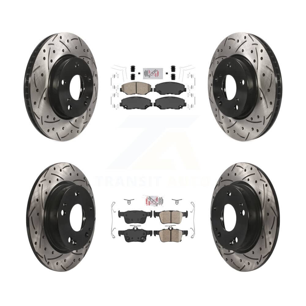 Transit Auto - KDA-100780 - Front and Rear Disc Brake Kits