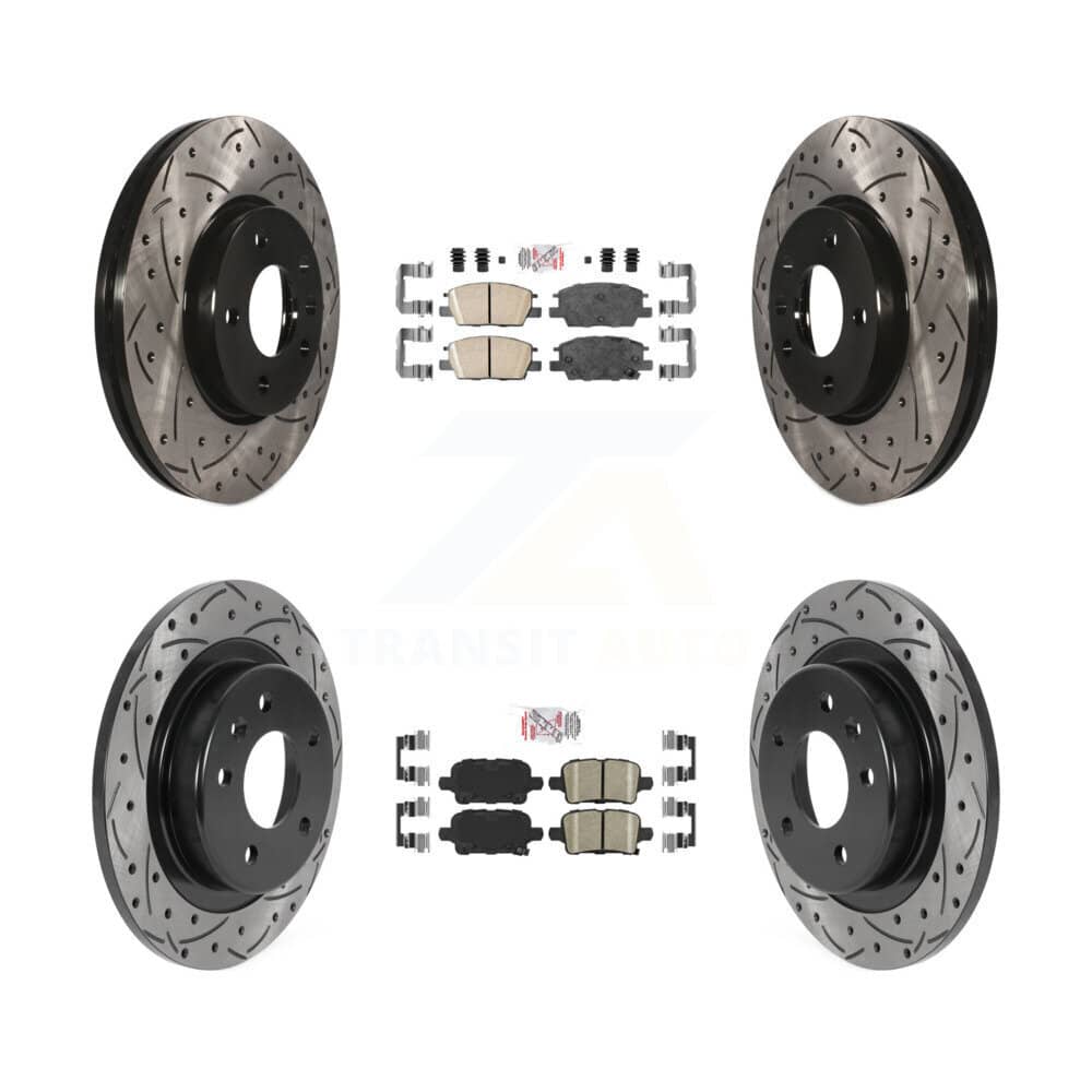 Transit Auto - KDA-100798 - Front and Rear Disc Brake Kits