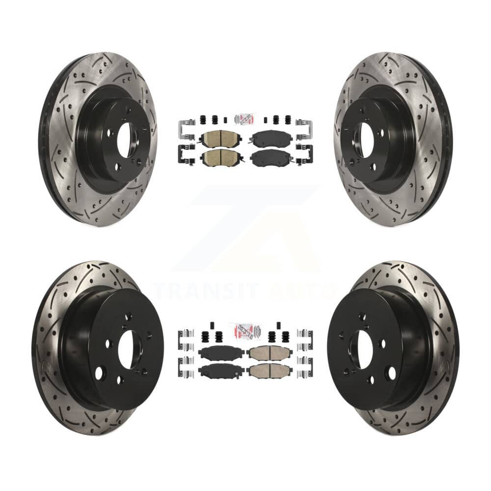 Transit Auto - KDA-100908 - Front and Rear Disc Brake Kits