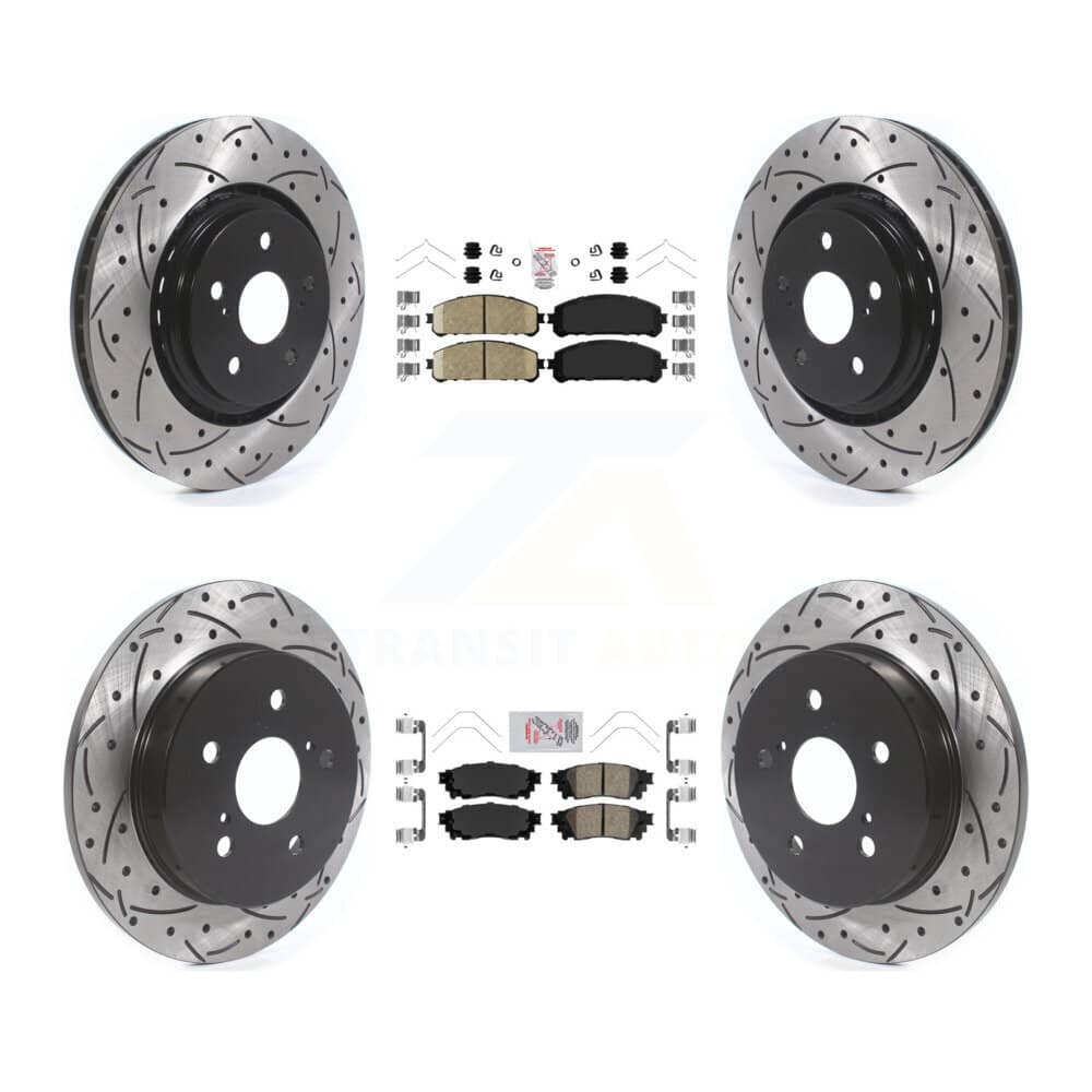 Transit Auto - KDA-101325 - Front and Rear Disc Brake Kits