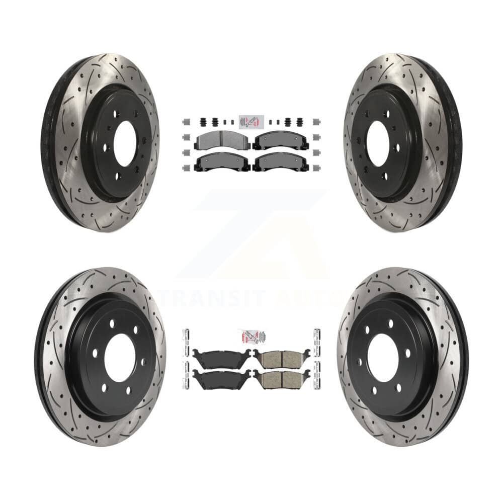 Transit Auto - KDA-101393 - Front and Rear Disc Brake Kits