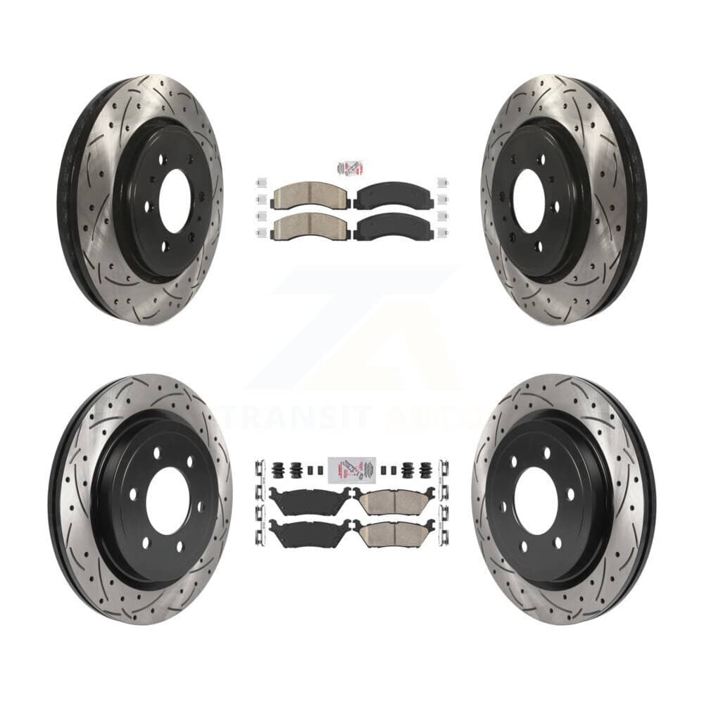 Transit Auto - KDA-101394 - Front and Rear Disc Brake Kits
