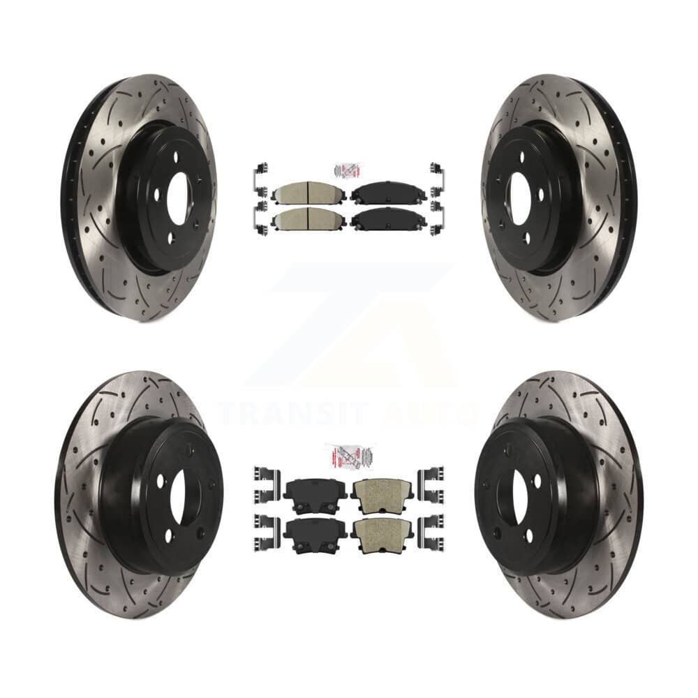 Transit Auto - KDA-101573 - Front and Rear Disc Brake Kits
