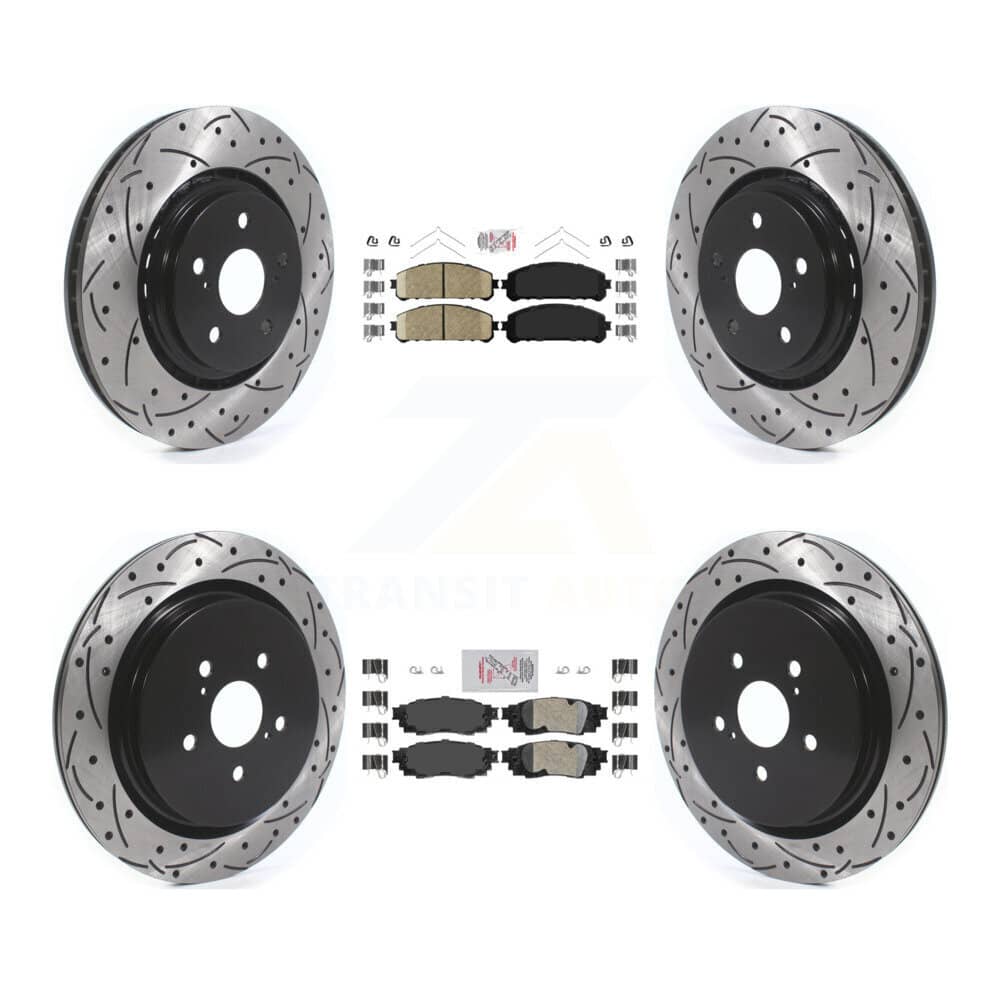 Transit Auto - KDA-101814 - Front and Rear Disc Brake Kits