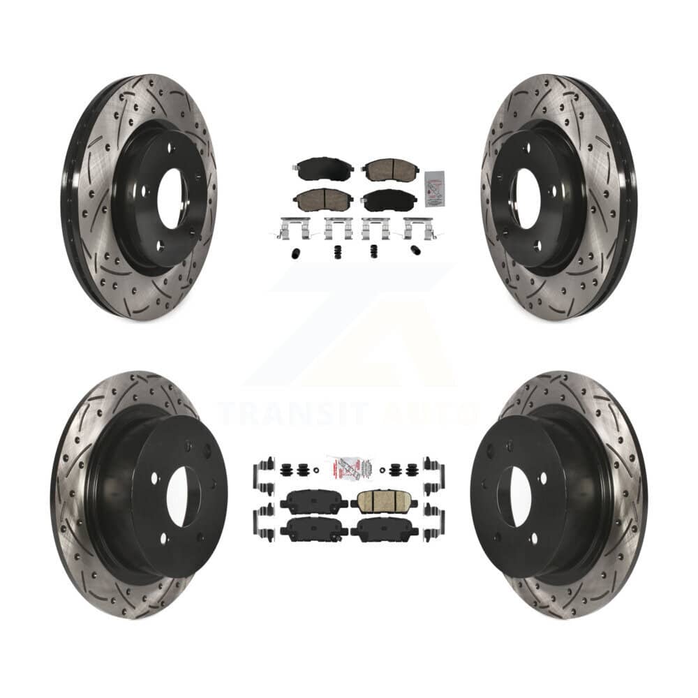 Transit Auto - KDA-102642 - Front and Rear Disc Brake Kits