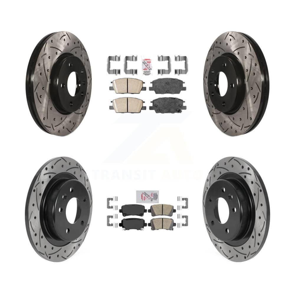 Transit Auto - KDA-102669 - Front and Rear Disc Brake Kits