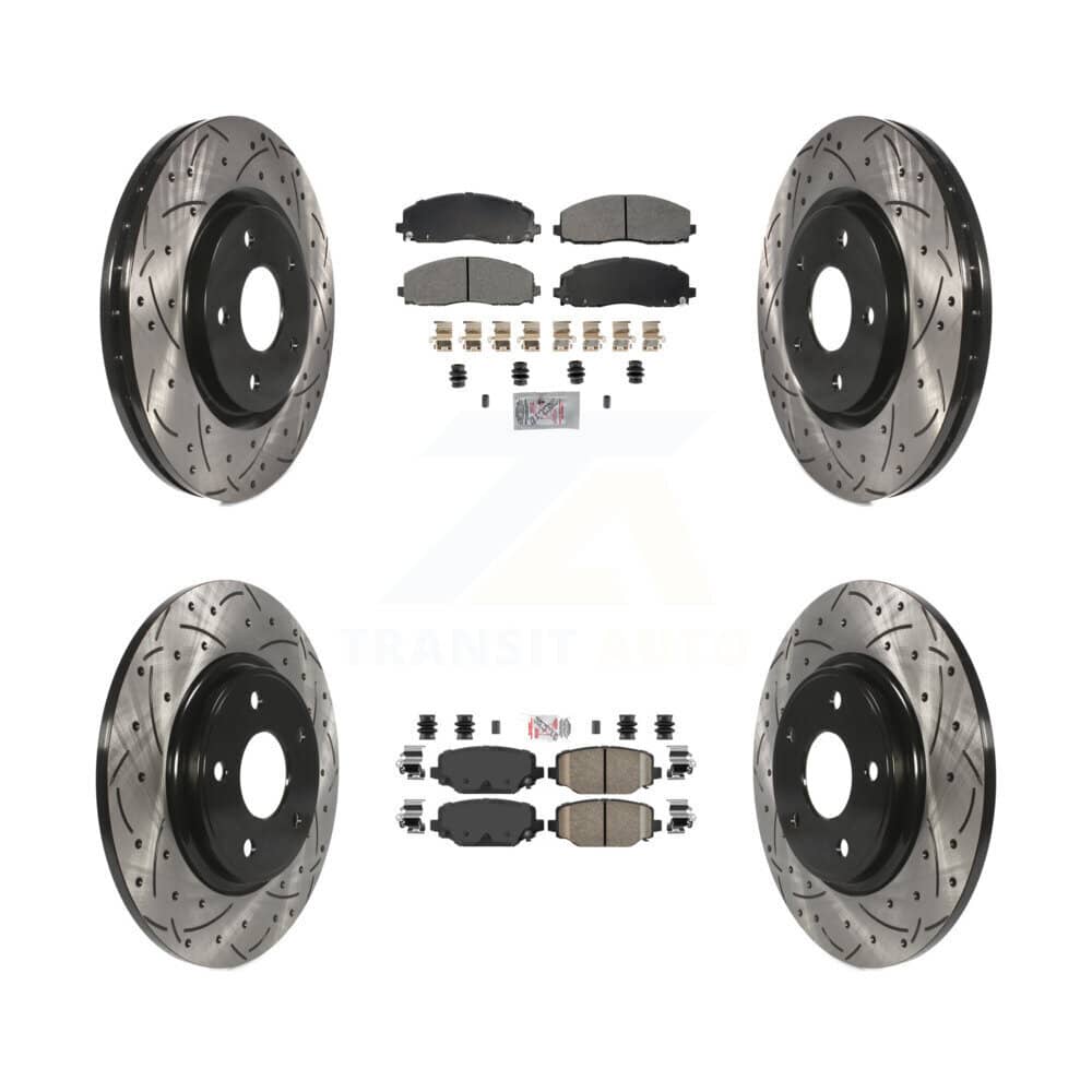 Transit Auto - KDA-102755 - Front and Rear Disc Brake Kits
