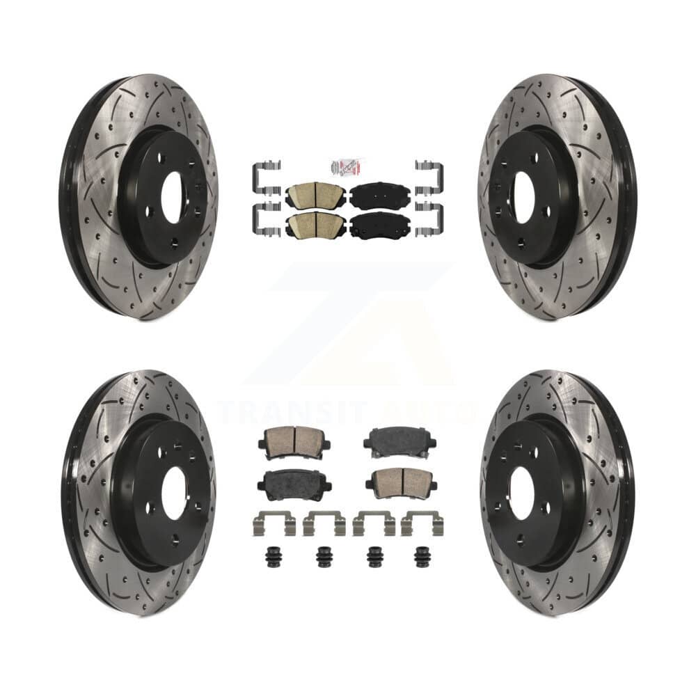 Transit Auto - KDA-102810 - Front and Rear Disc Brake Kits