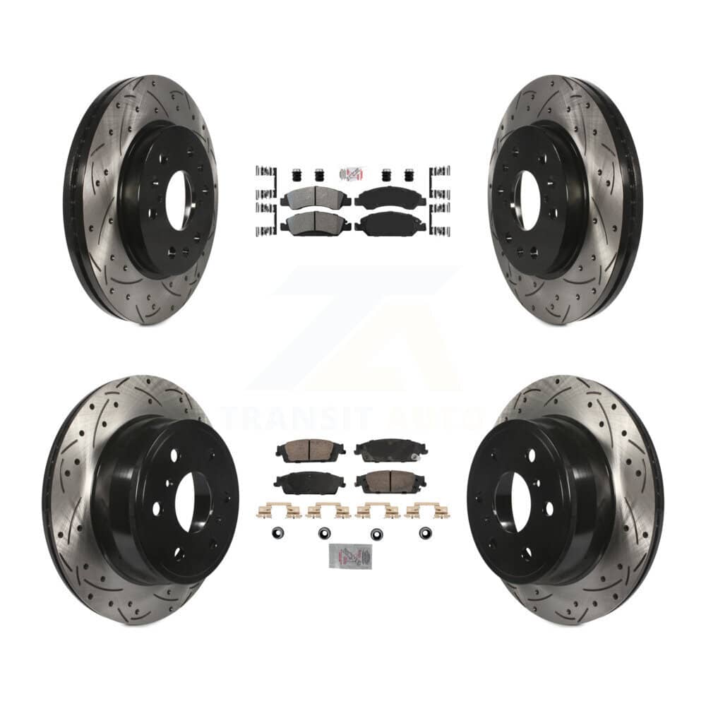 Transit Auto - KDA-102833 - Front and Rear Disc Brake Kits