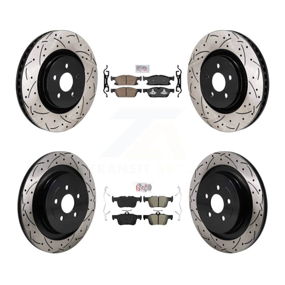 Transit Auto - KDA-103088 - Front and Rear Disc Brake Kits