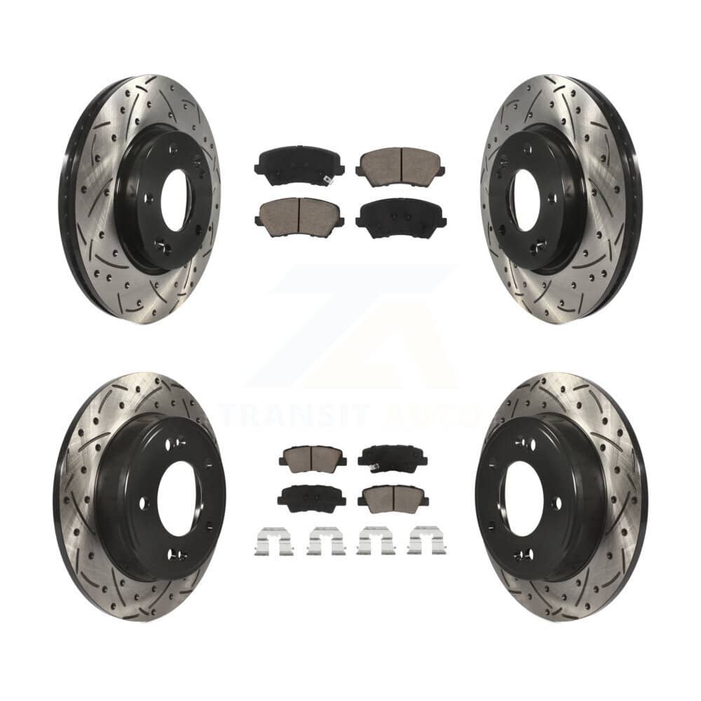 Transit Auto - KDC-100391 - Front and Rear Disc Brake Kits