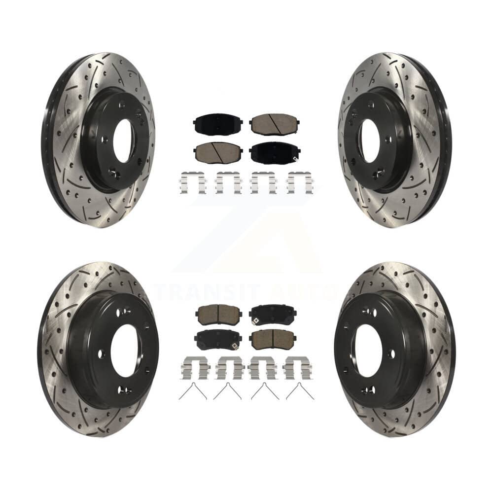 Transit Auto - KDC-100938 - Front and Rear Disc Brake Kits