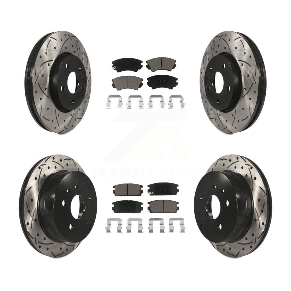 Transit Auto - KDC-101729 - Front and Rear Disc Brake Kits