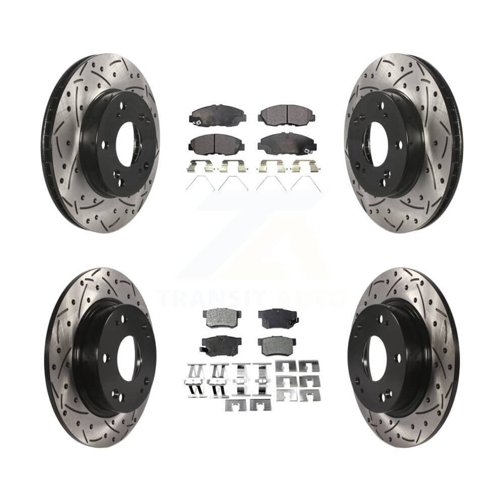 Transit Auto - KDF-100373 - Front and Rear Disc Brake Kits