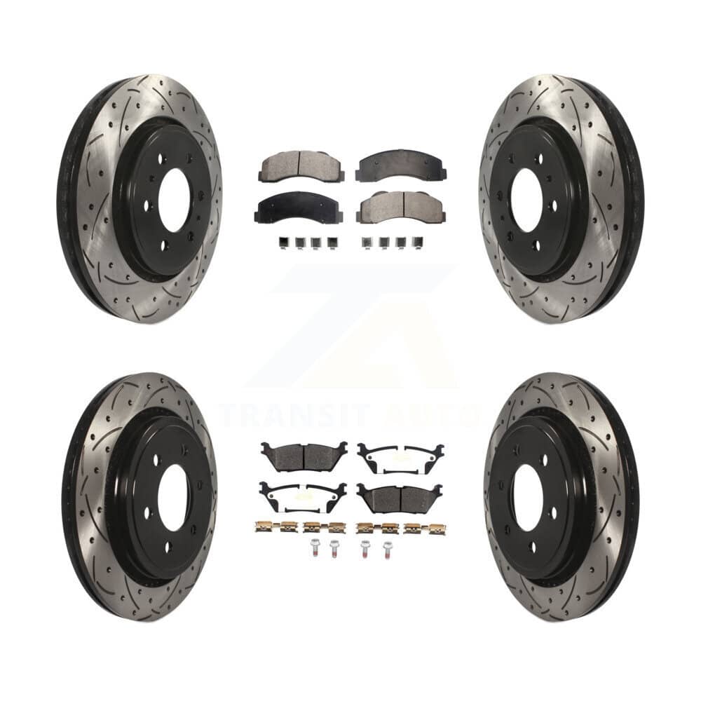 Transit Auto - KDF-100603 - Front and Rear Disc Brake Kits