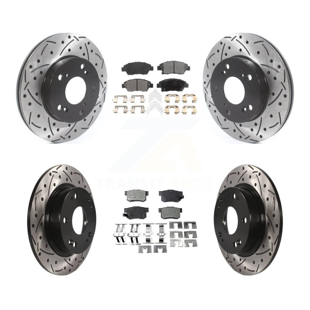 Transit Auto - KDF-100805 - Front and Rear Disc Brake Kits