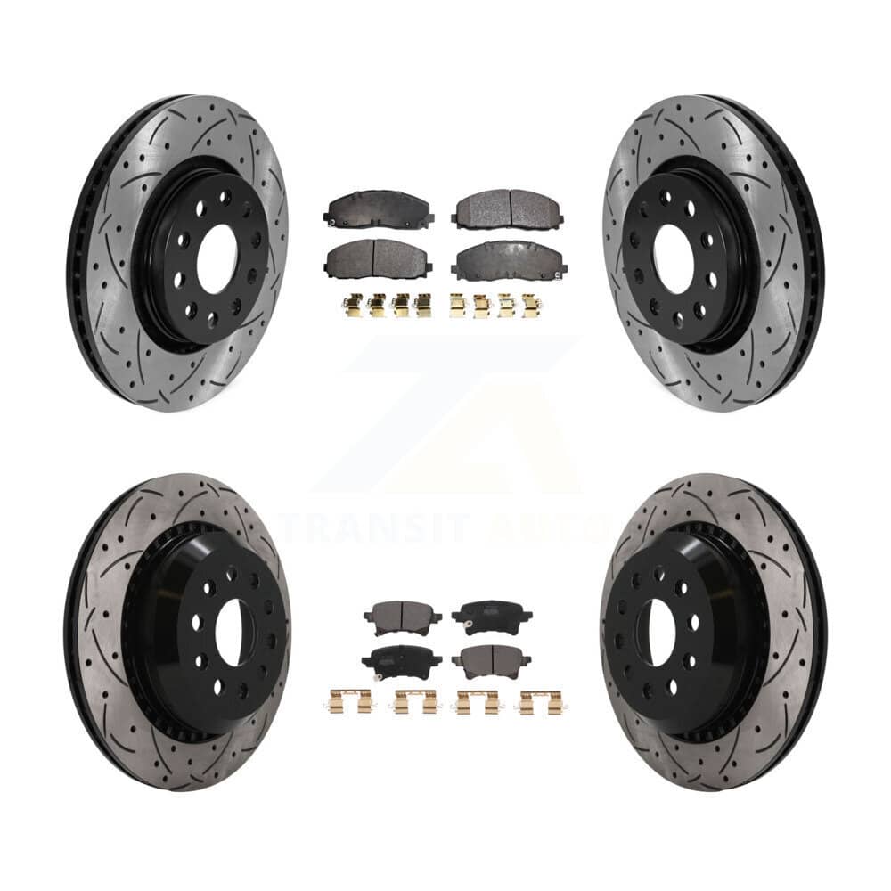 Transit Auto - KDF-101762 - Front and Rear Disc Brake Kits