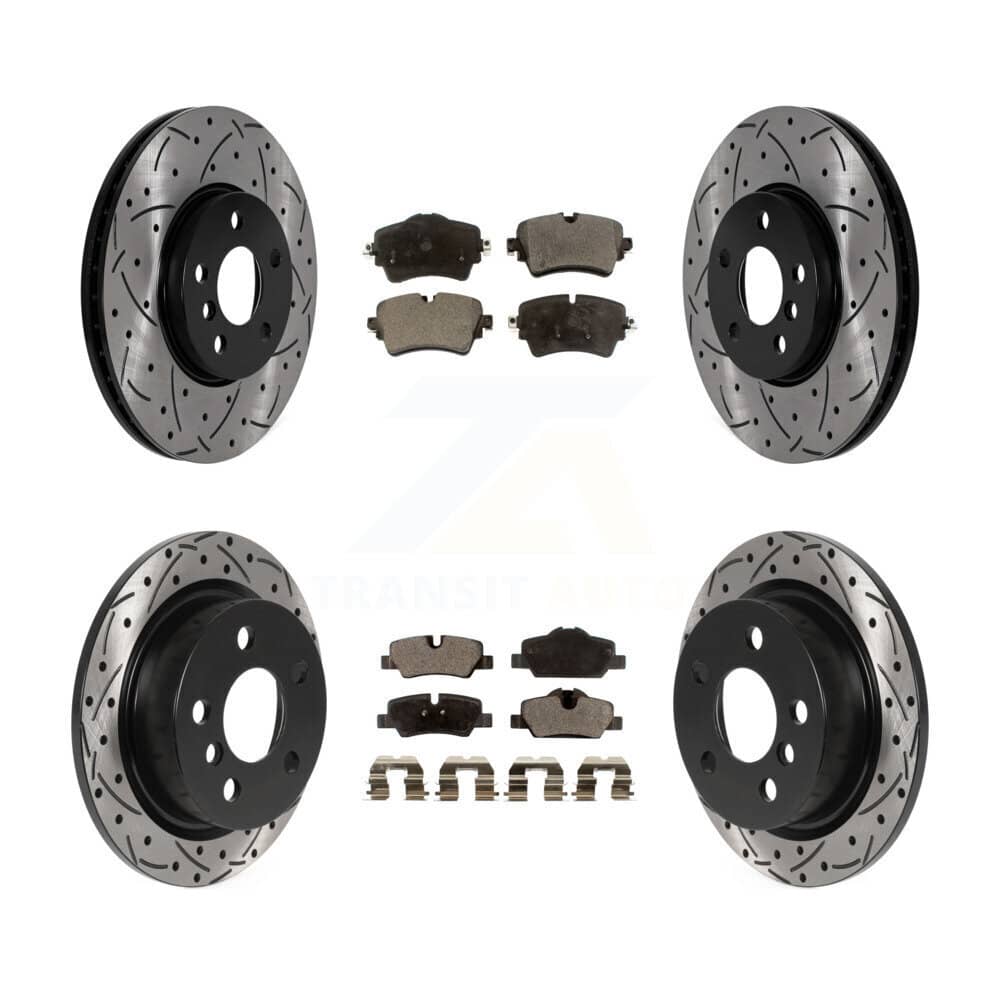 Transit Auto - KDF-101785 - Front and Rear Disc Brake Kits