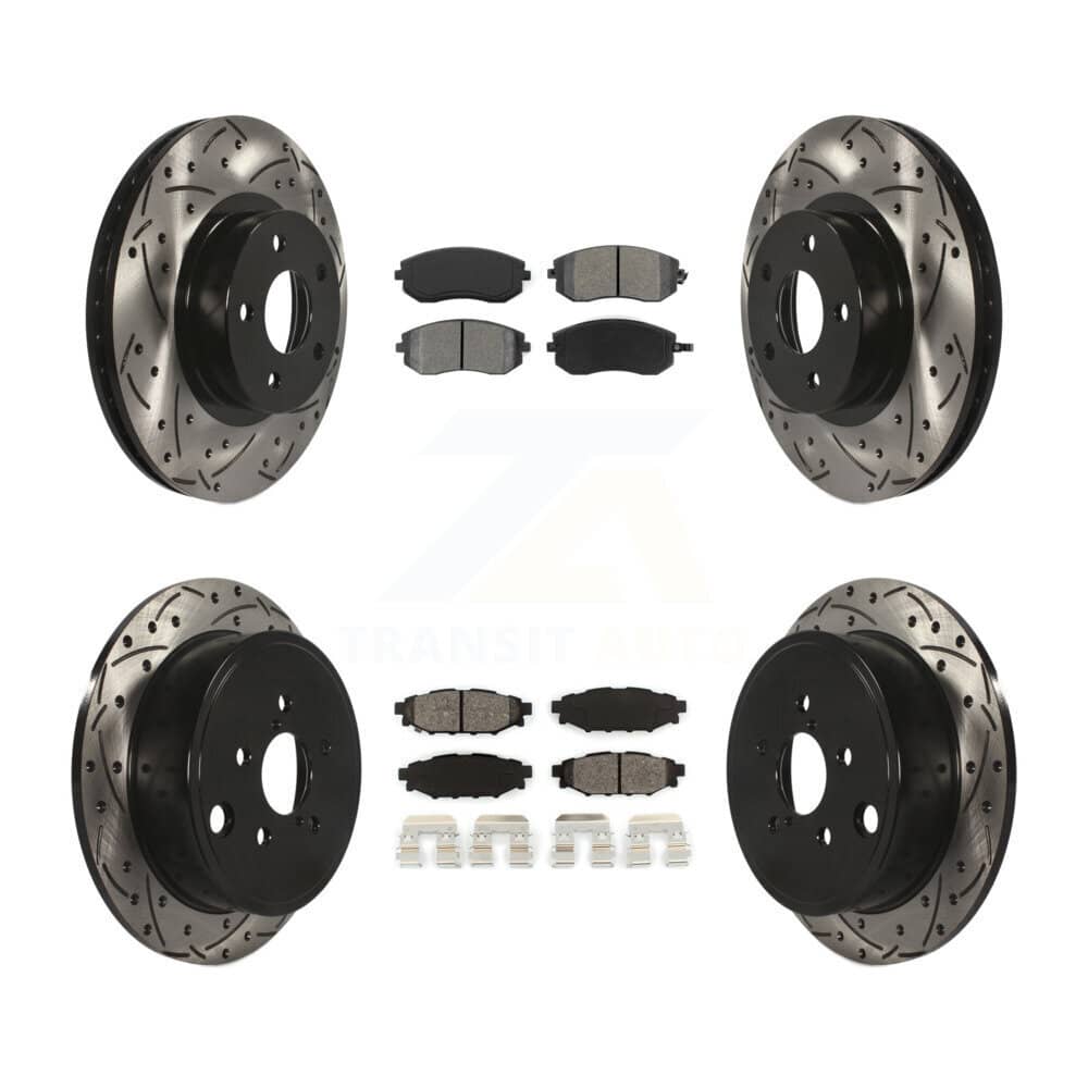Transit Auto - KDS-100247 - Front and Rear Disc Brake Kits