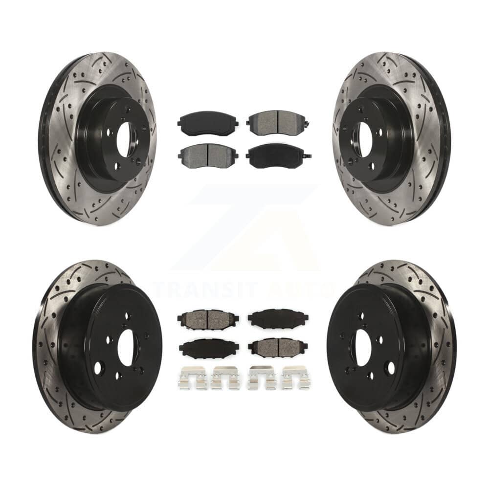 Transit Auto - KDS-100267 - Front and Rear Disc Brake Kits
