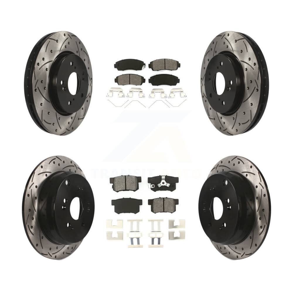 Transit Auto - KDS-100291 - Front and Rear Disc Brake Kits