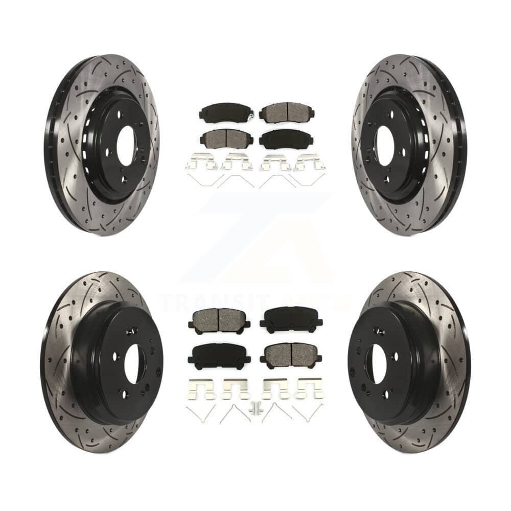 Transit Auto - KDS-100354 - Front and Rear Disc Brake Kits