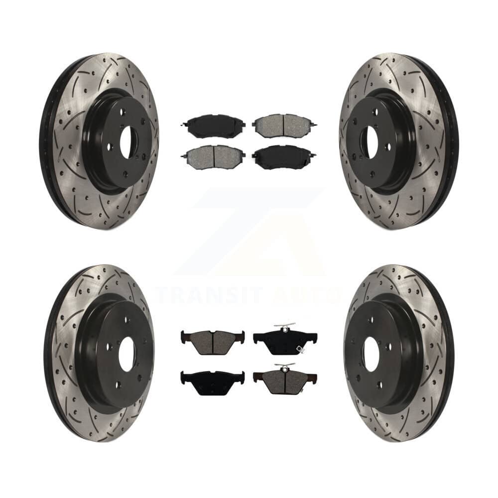 Transit Auto - KDS-100523 - Front and Rear Disc Brake Kits