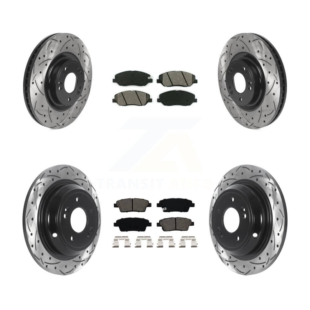Transit Auto - KDS-100741 - Front and Rear Disc Brake Kits