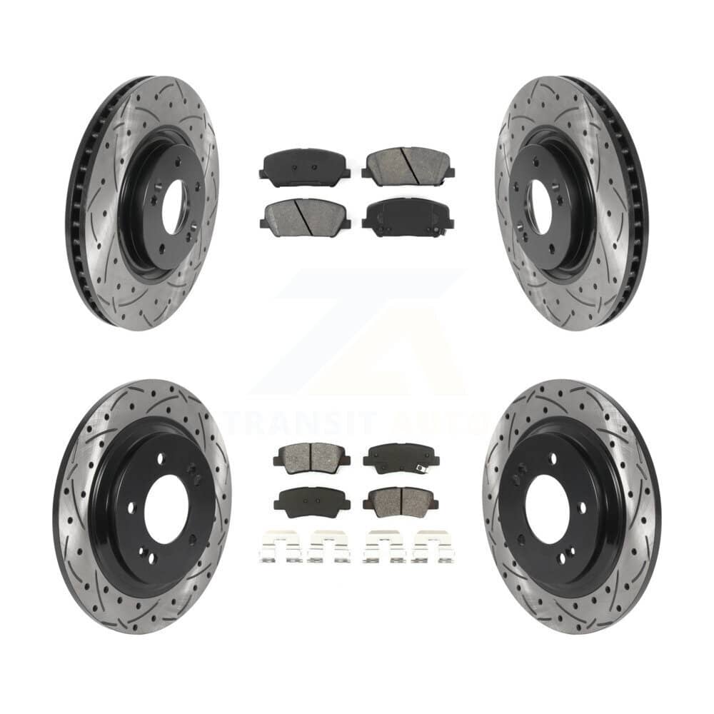 Transit Auto - KDS-100756 - Front and Rear Disc Brake Kits