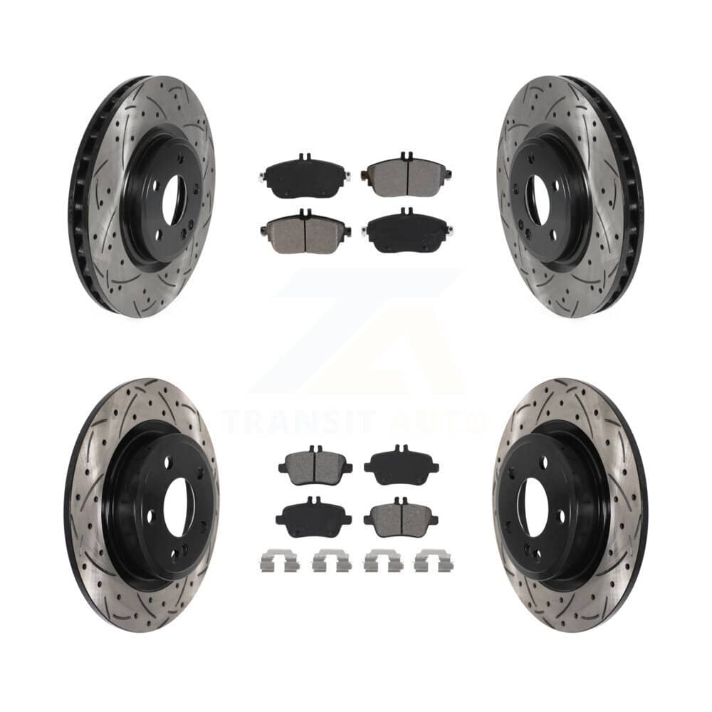 Transit Auto - KDS-100771 - Front and Rear Disc Brake Kits