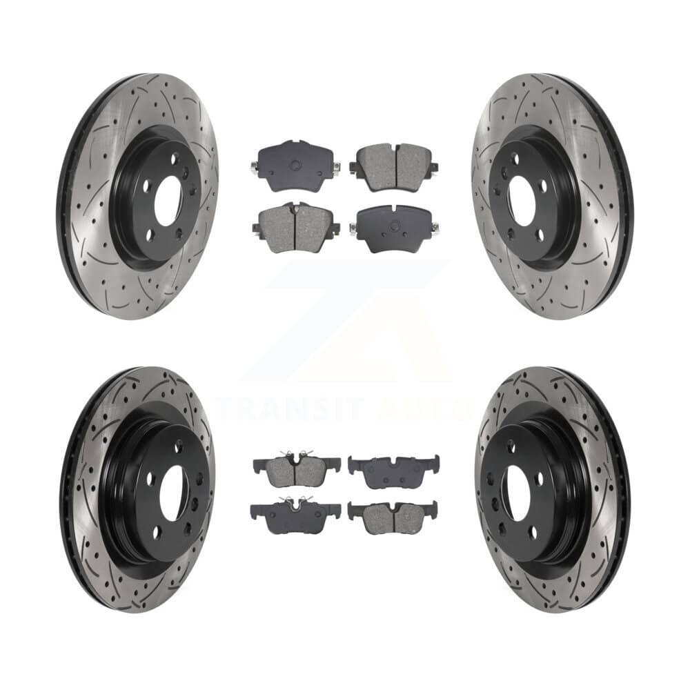 Transit Auto - KDS-100976 - Front and Rear Disc Brake Kits