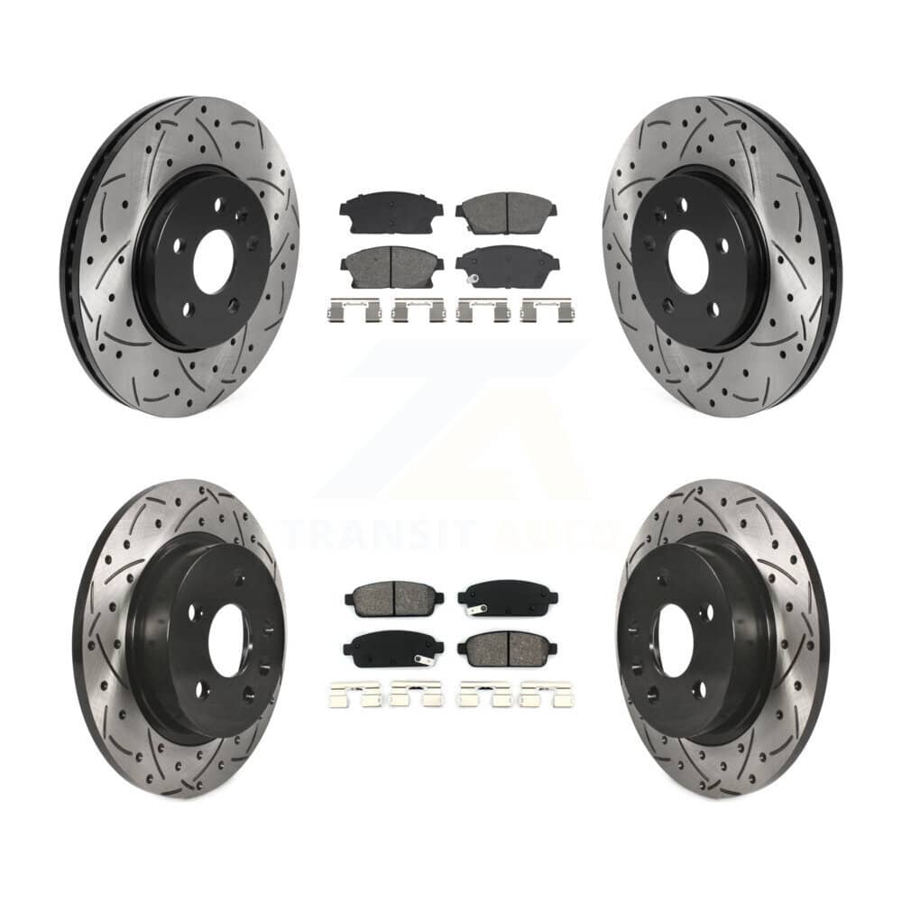 Transit Auto - KDS-101003 - Front and Rear Disc Brake Kits